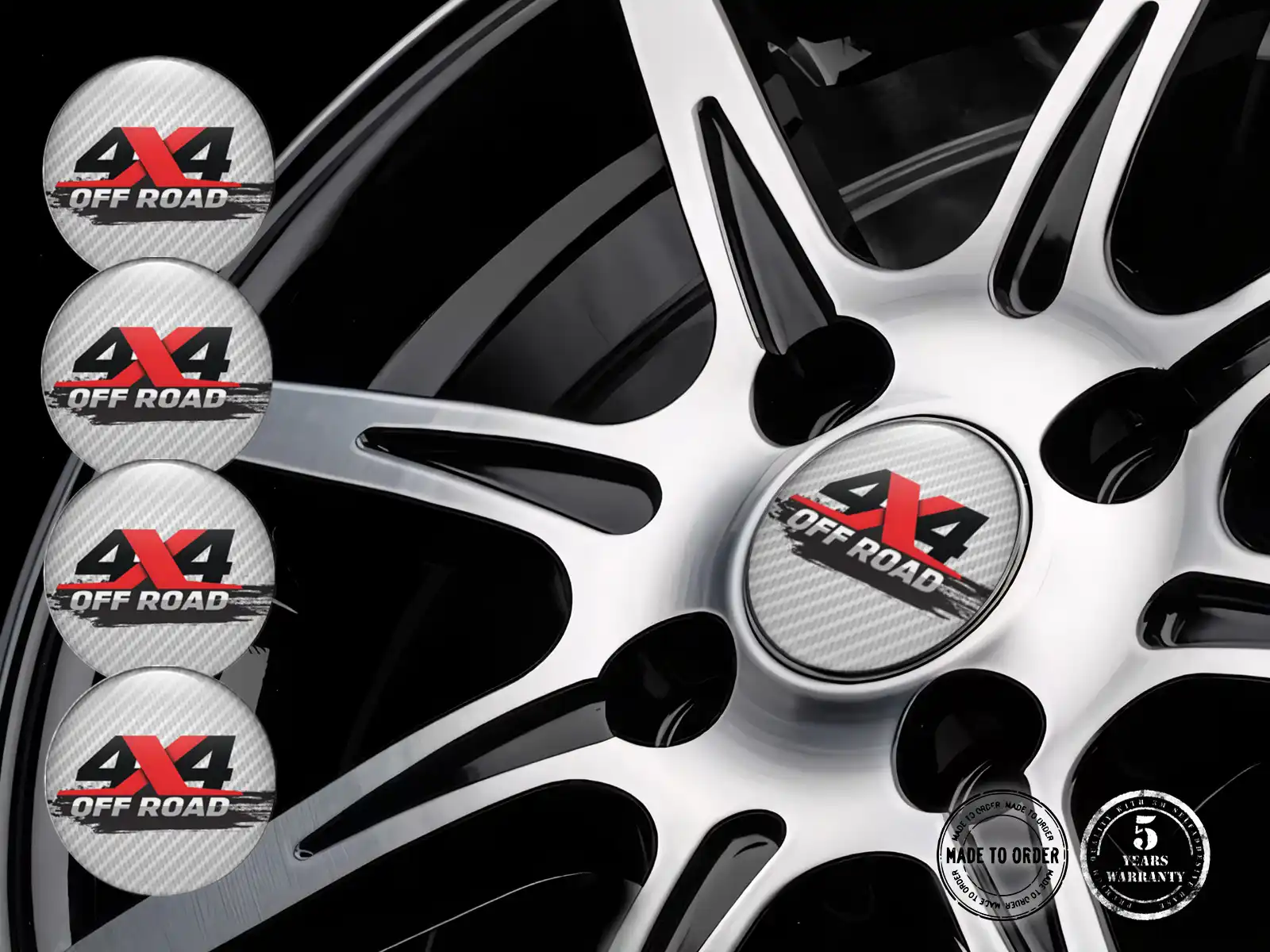 Wheel Rim Decal Logo Pro Sports Performance Wave